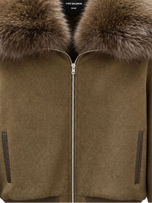 Bomber Veste 60cm YVES SALOMON | 26WYV04960CARDB3197